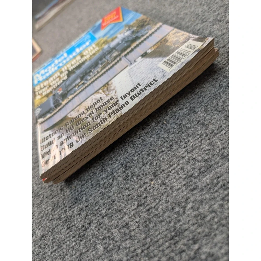 Vintage Model Railroader‎ Magazine Lot Of 6 Kalmbach 1997 Blue Covers USA